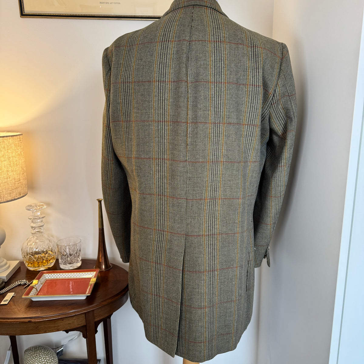 Couch & Hoskin Savile Row Bespoke Russell Tweed Sports Jacket 44”L