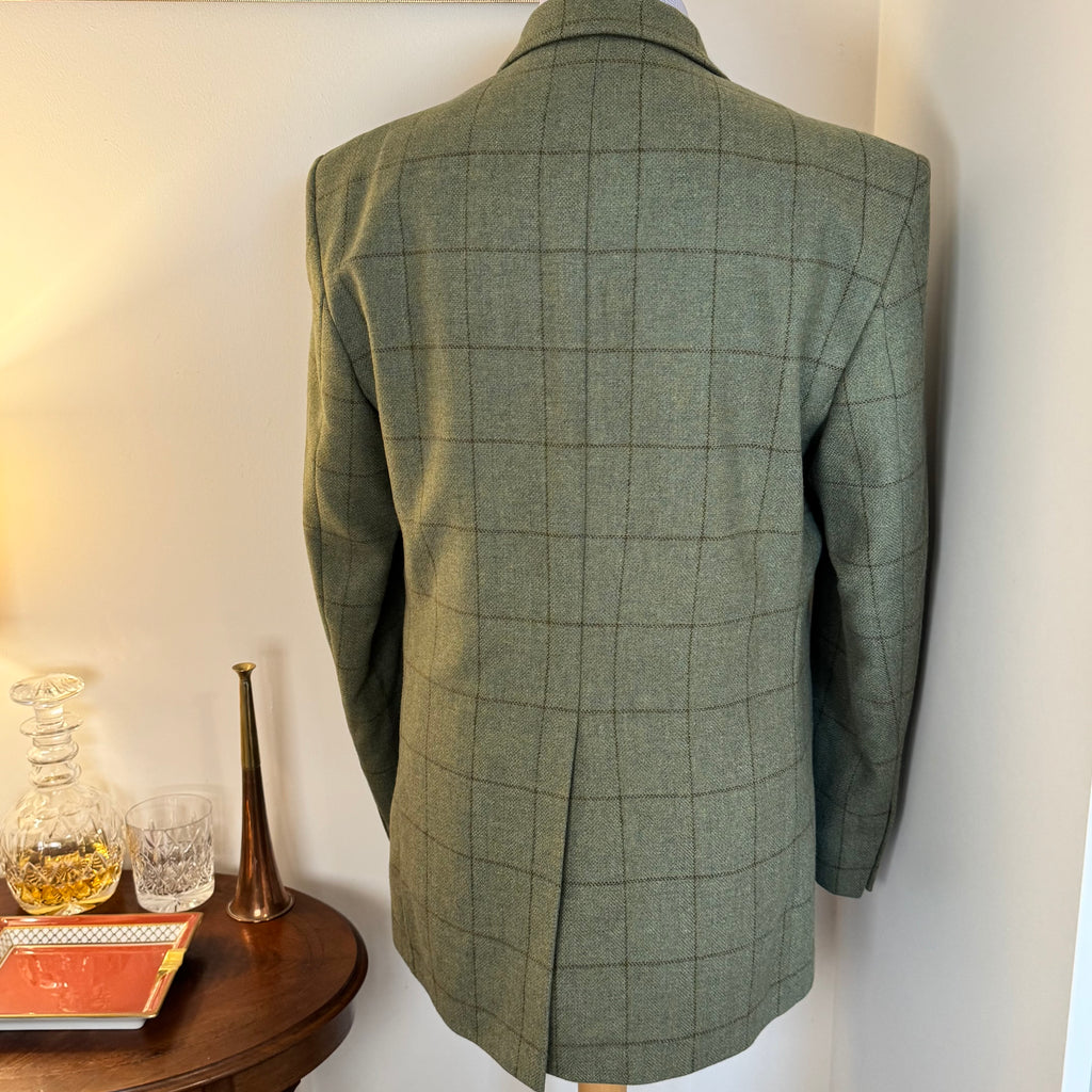 Pakeman Catto & Carter Lovat Windowpane Tweed Sports Jacket 42”R