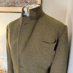 Wells Savile Row Bespoke Tweed Suit 44"L 40"L