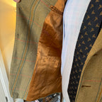 Tom Brown Savile Row Bespoke Tweed Shooting Suit 44”R 36”R
