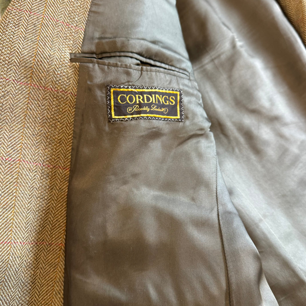 Cordings of Piccadilly Barleycorn Tweed Sports Jacket 42”R