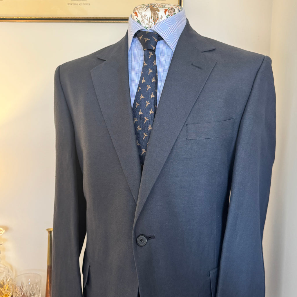 Gieves & Hawkes Linen suit 44”R 36"R