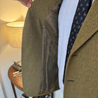 Wells Savile Row Bespoke Tweed Suit 44"L 40"L