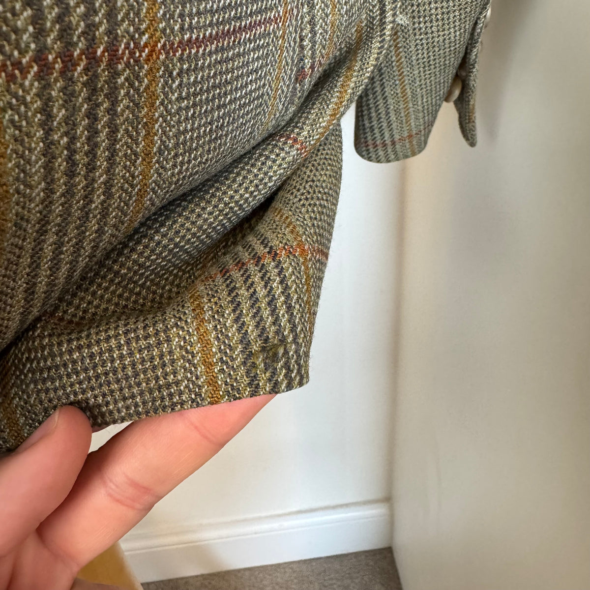 Couch & Hoskin Savile Row Bespoke Russell Tweed Sports Jacket 44”L