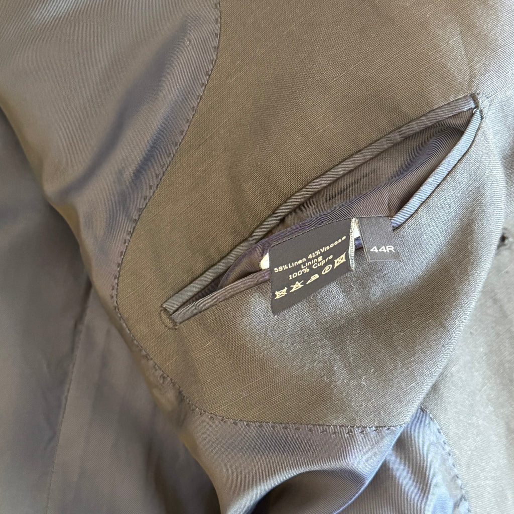 Gieves & Hawkes Linen suit 44”R 36"R