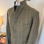 Couch & Hoskin Savile Row Bespoke Russell Tweed Sports Jacket 44”L