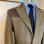 Tom Brown Savile Row Bespoke Tweed Shooting Suit 44”R 36”R