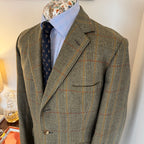 Couch & Hoskin Savile Row Bespoke Russell Tweed Sports Jacket 44”L