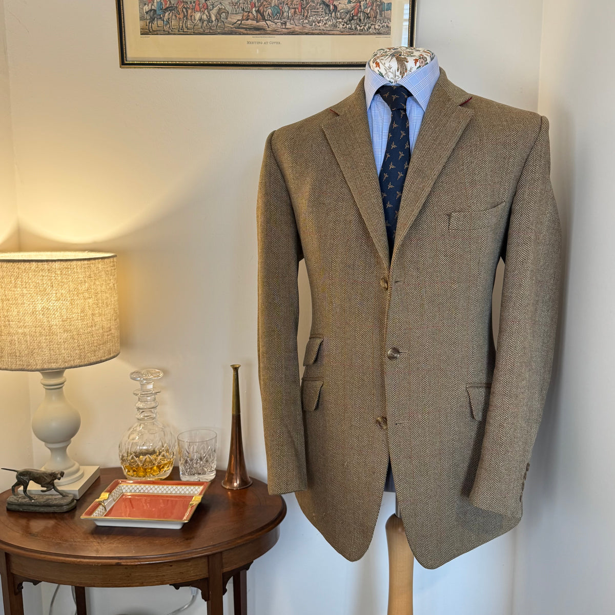 Cordings of Piccadilly Barleycorn Tweed Sports Jacket 42”R