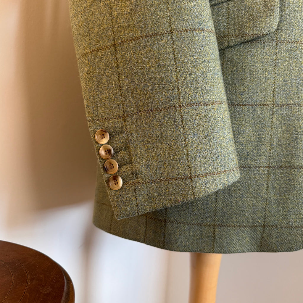 Pakeman Catto & Carter Lovat Windowpane Tweed Sports Jacket 42”R
