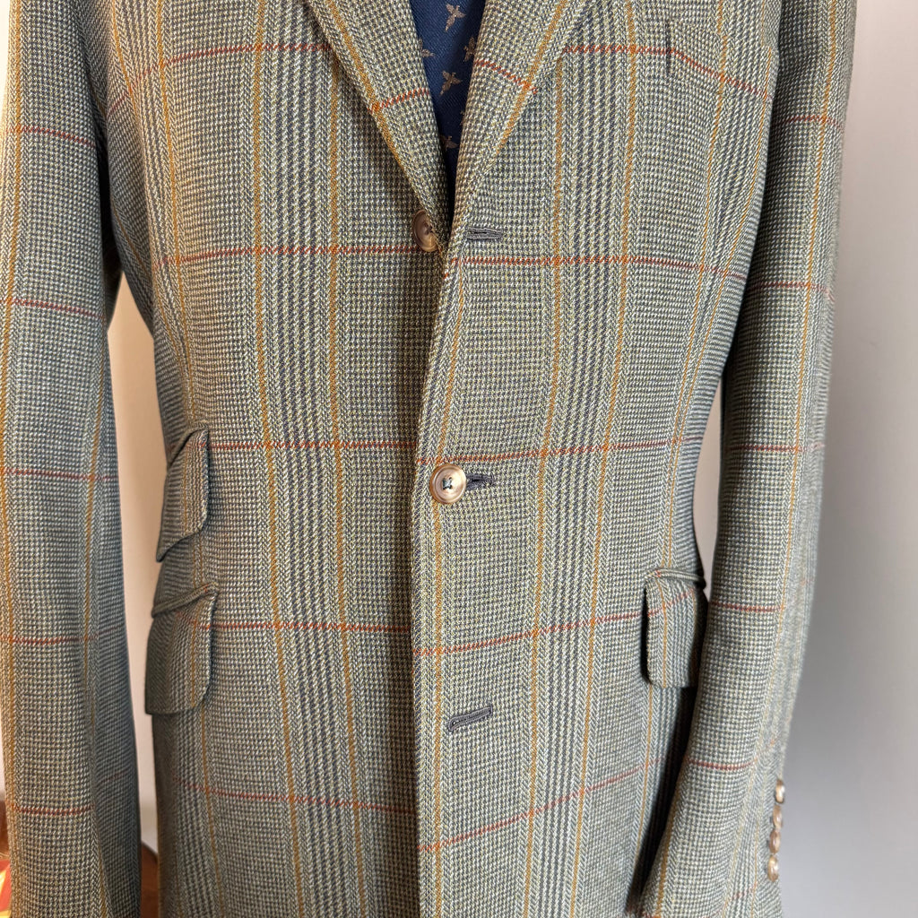 Couch & Hoskin Savile Row Bespoke Russell Tweed Sports Jacket 44”L