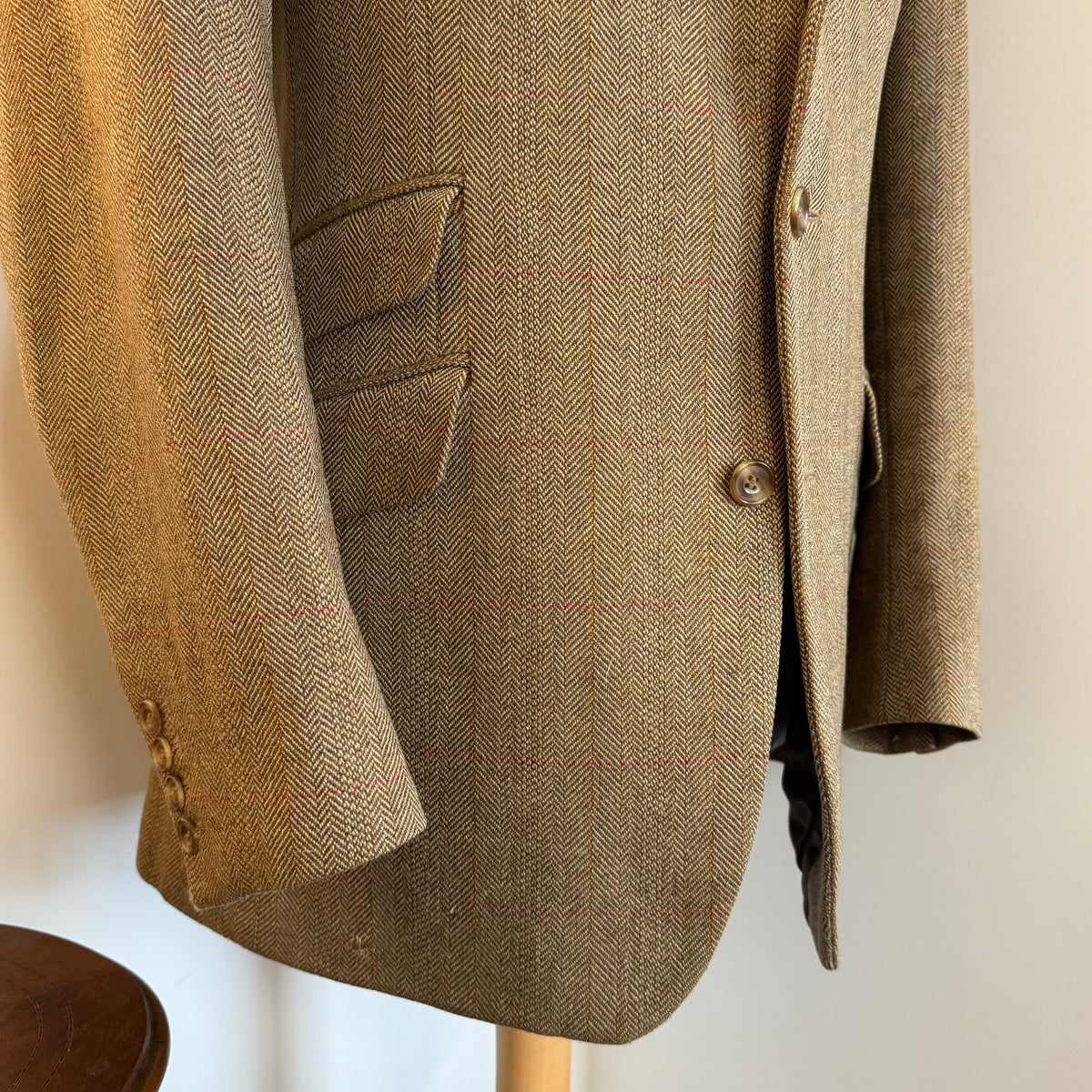 Cordings of Piccadilly Barleycorn Tweed Sports Jacket 42”R