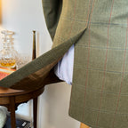 Ede & Ravenscroft Tattersall Windowpane Tweed Sports Jacket 42”L