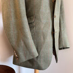 Ede & Ravenscroft Tattersall Windowpane Tweed Sports Jacket 42”L