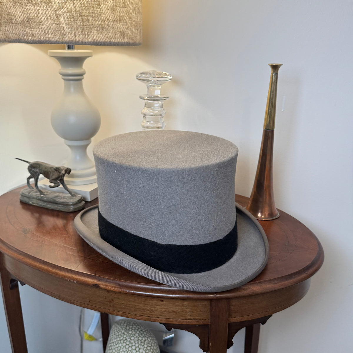 Lock & Co Hatter Ascot Top Hat Fine Fur Felt 63cm / 7 3/4”