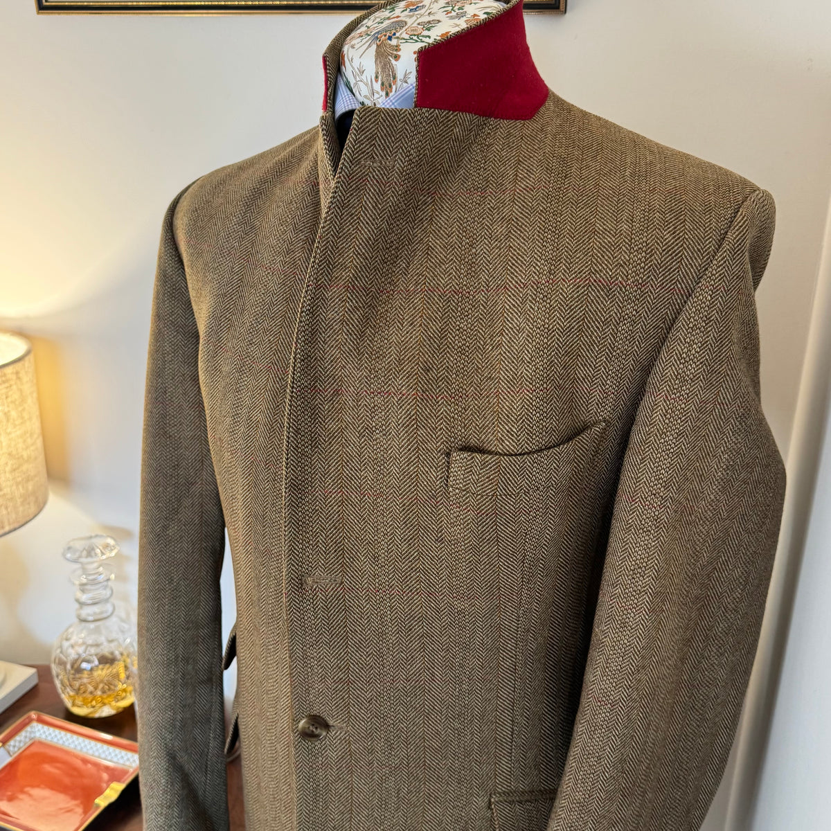 Cordings of Piccadilly Barleycorn Tweed Sports Jacket 42”R