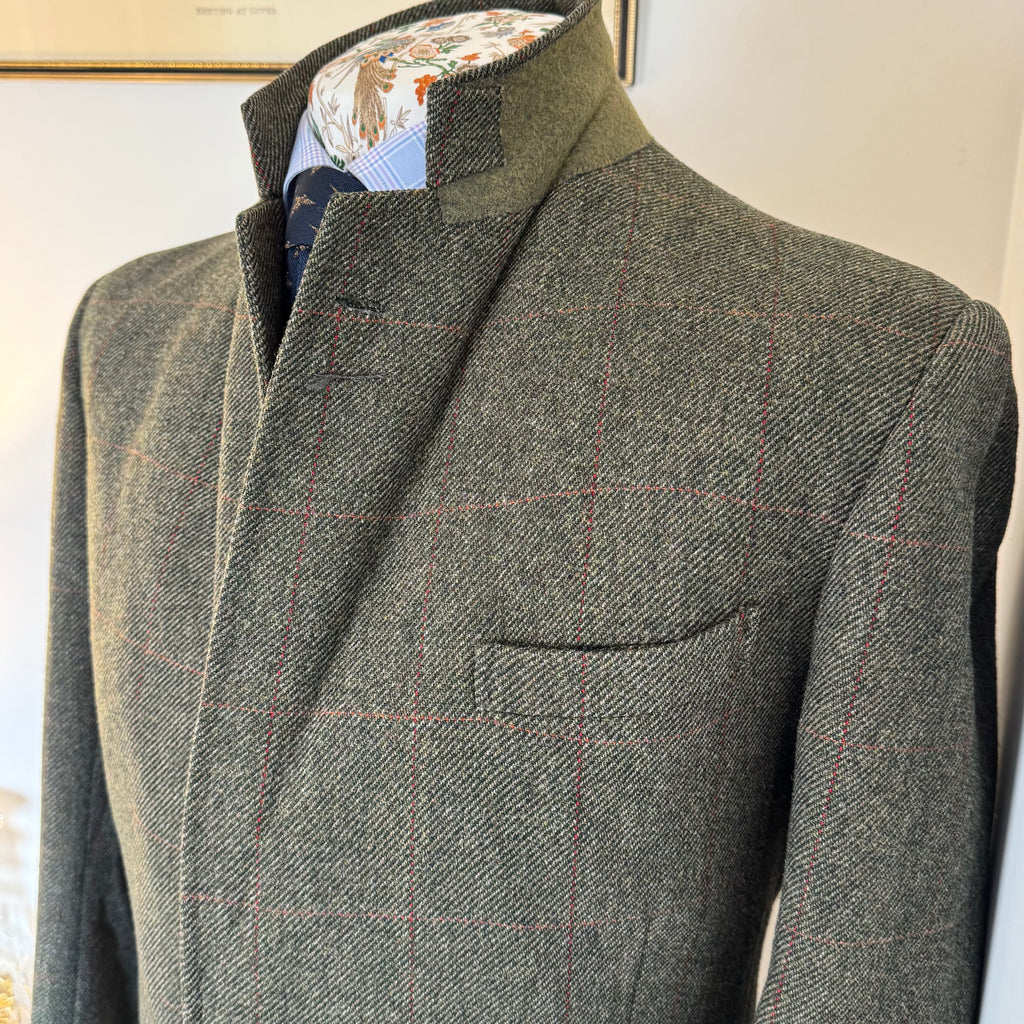 Tom Brown Savile Row Bespoke Tweed Sports Jacket 40”R/L