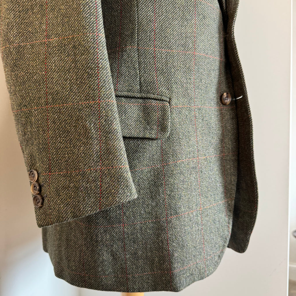 Tom Brown Savile Row Bespoke Tweed Sports Jacket 40”R/L