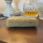 English Pewter Company Polished Pewter Natural Bristle Clothes Brush
