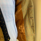 Tom Brown Savile Row Bespoke Tweed Shooting Suit 44”R 36”R