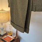 Wells Savile Row Bespoke Tweed Suit 44"L 40"L