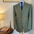 Pakeman Catto & Carter Lovat Windowpane Tweed Sports Jacket 42”R