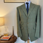 Pakeman Catto & Carter Lovat Windowpane Tweed Sports Jacket 42”R