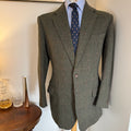 Tom Brown Savile Row Bespoke Tweed Sports Jacket 40”R/L