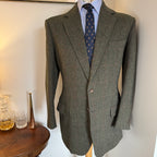 Tom Brown Savile Row Bespoke Tweed Sports Jacket 40”R/L