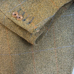 Wells Savile Row Bespoke Tweed Suit 44"L 40"L