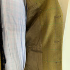 Wells Savile Row Bespoke 1999 Tweed Sports Jacket 44”L