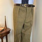 Wells Savile Row Bespoke Tweed Suit 44"L 40"L