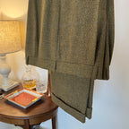 Wells Savile Row Bespoke Tweed Suit 44"L 40"L
