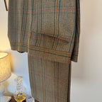 Tom Brown Savile Row Bespoke Tweed Shooting Suit 44”R 36”R