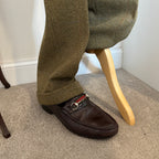 Wells Savile Row Bespoke Tweed Suit 44"L 40"L