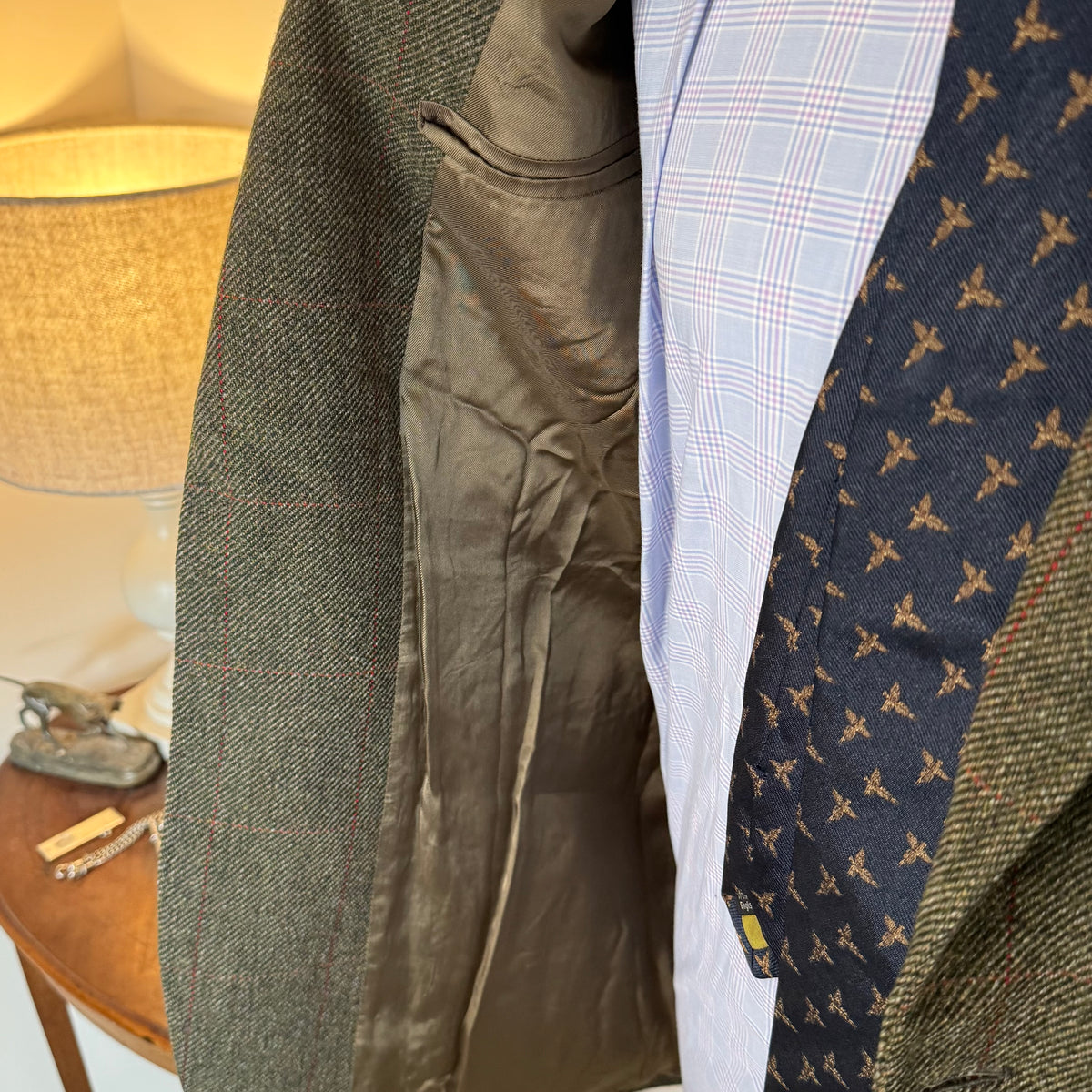 Tom Brown Savile Row Bespoke Tweed Sports Jacket 40”R/L
