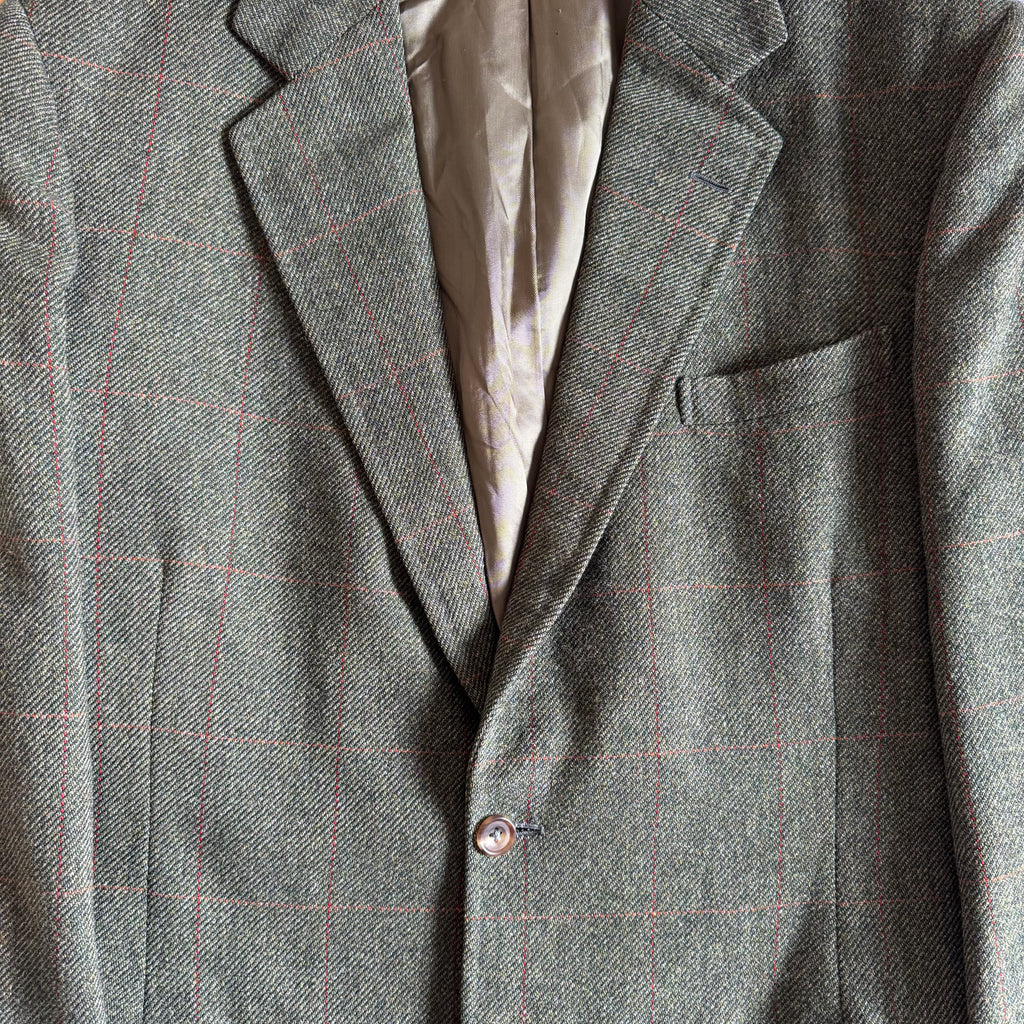 Tom Brown Savile Row Bespoke Tweed Sports Jacket 40”R/L