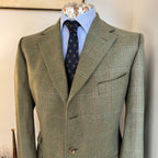 Ede & Ravenscroft Tattersall Windowpane Tweed Sports Jacket 42”L