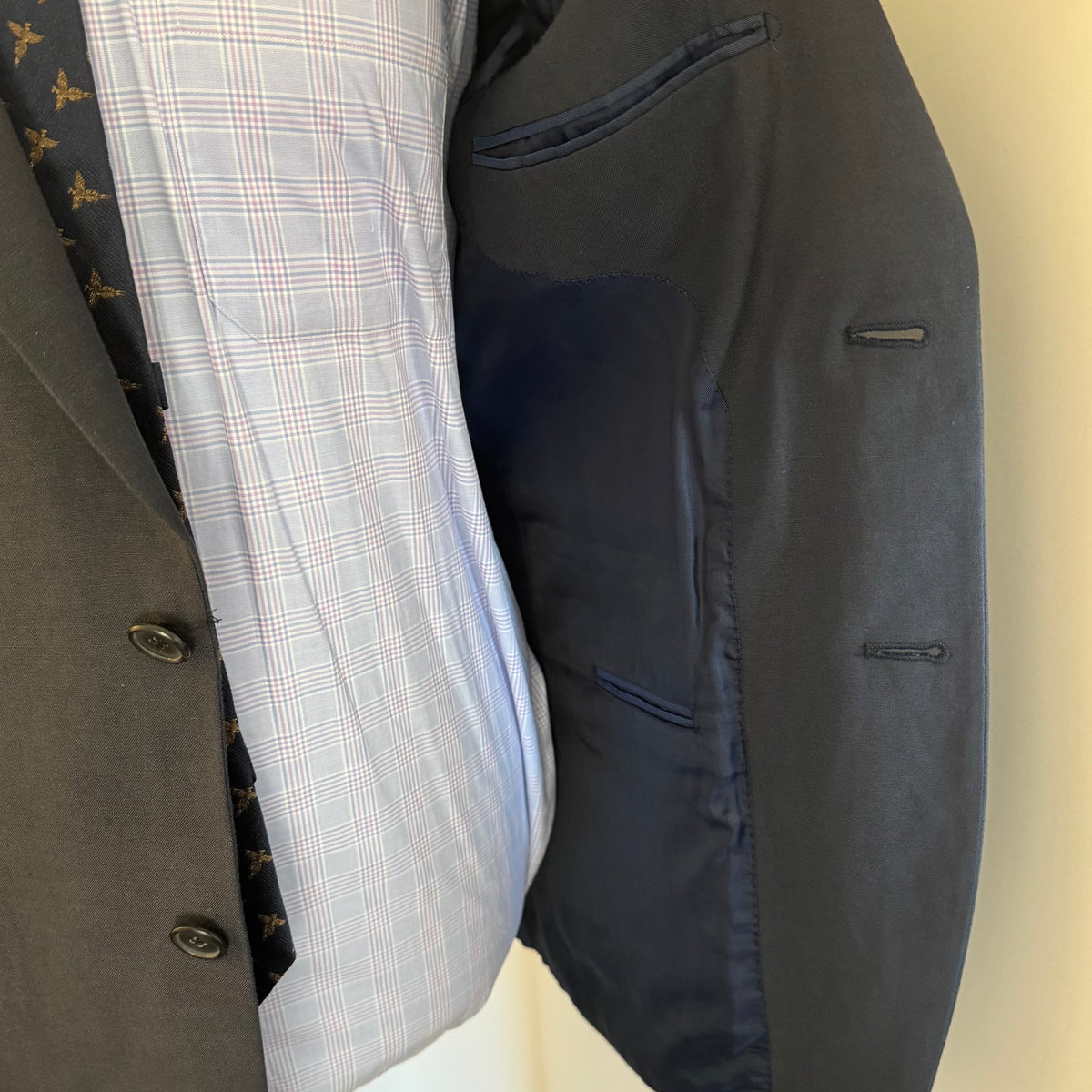 Gieves & Hawkes Linen suit 44”R 36"R