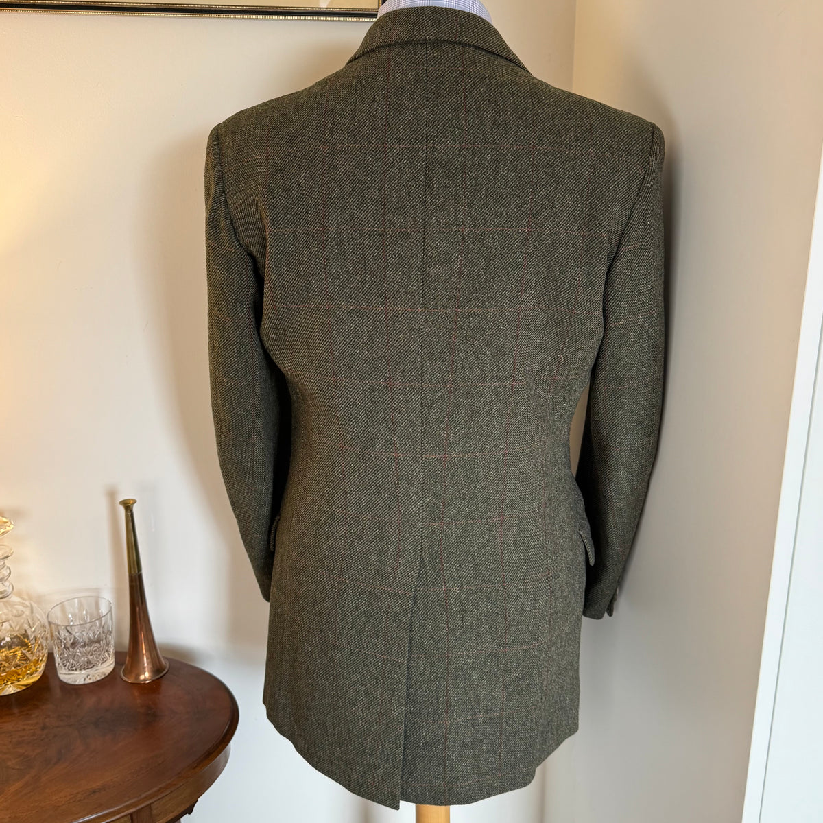 Tom Brown Savile Row Bespoke Tweed Sports Jacket 40”R/L
