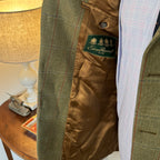 Ede & Ravenscroft Tattersall Windowpane Tweed Sports Jacket 42”L