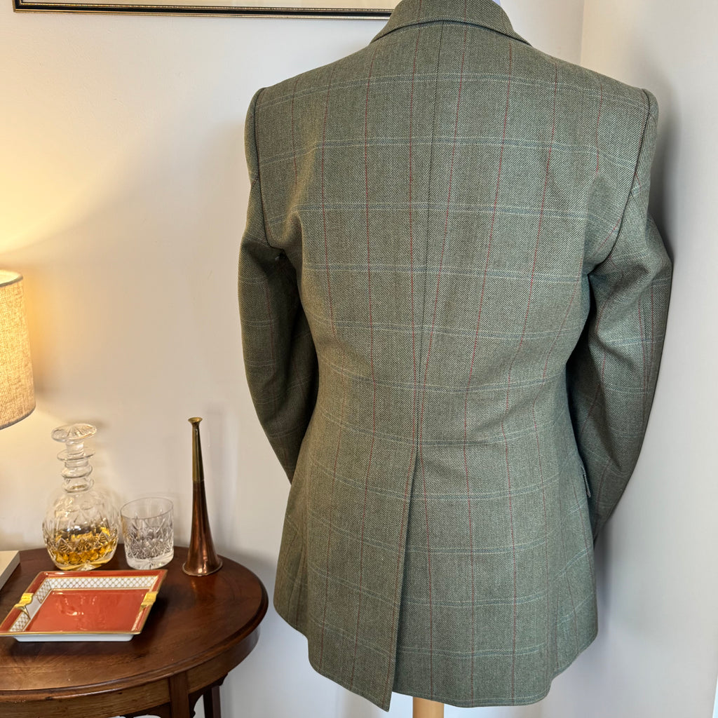 Ede & Ravenscroft Tattersall Windowpane Tweed Sports Jacket 42”L