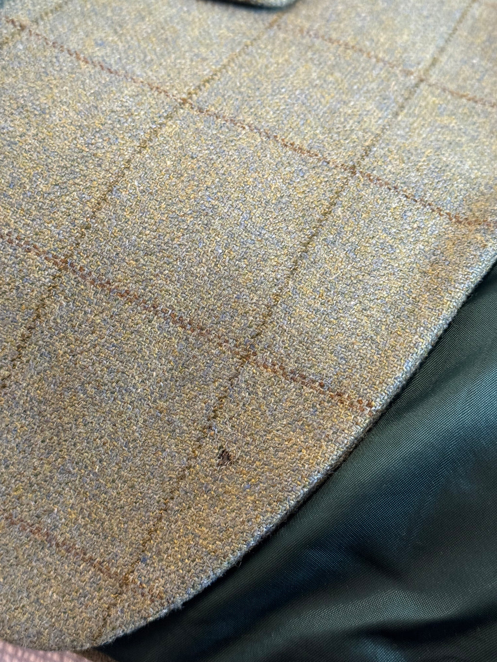 Pakeman Catto & Carter Lovat Windowpane Tweed Sports Jacket 42”R