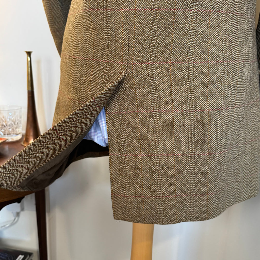 Cordings of Piccadilly Barleycorn Tweed Sports Jacket 42”R