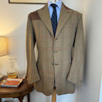 Tom Brown Savile Row Bespoke Tweed Shooting Suit 44”R 36”R