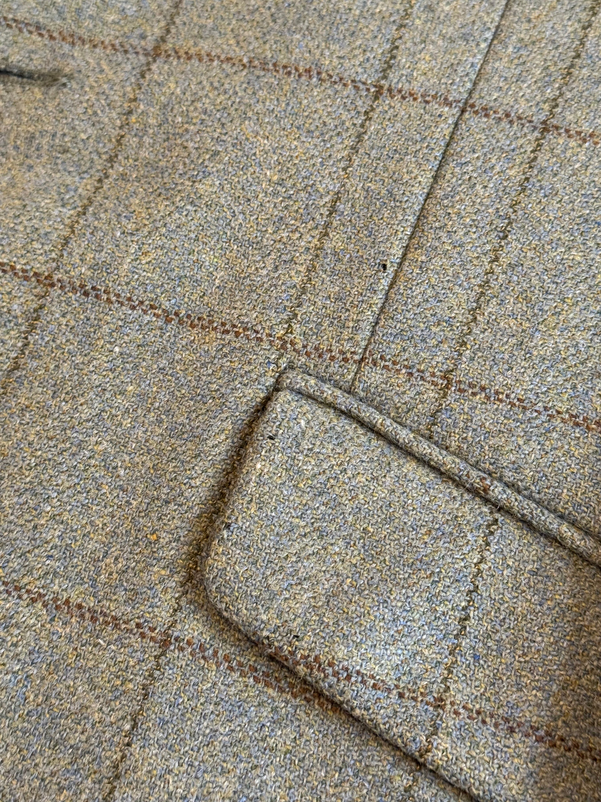 Pakeman Catto & Carter Lovat Windowpane Tweed Sports Jacket 42”R