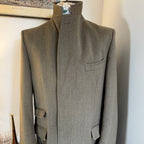 Ede & Ravenscroft Savile Row Fawn Covert Coat 42"R