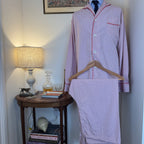 Turnbull & Asser Red Micro Check Pyjamas XL / 44"