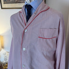 Turnbull & Asser Red Micro Check Pyjamas XL / 44"