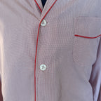 Turnbull & Asser Red Micro Check Pyjamas XL / 44"